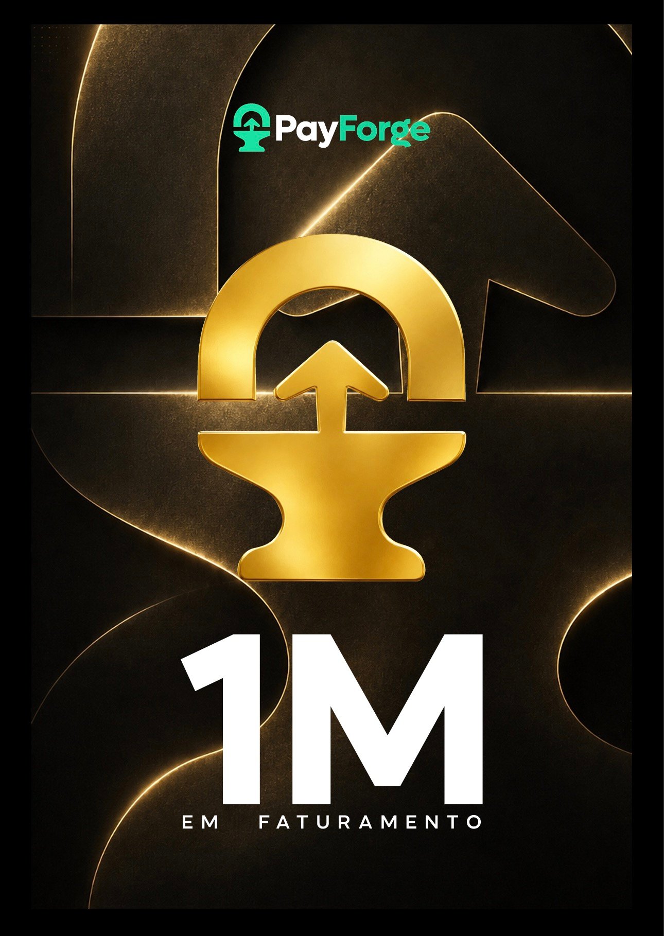 Placa PayForge 1M em faturamento